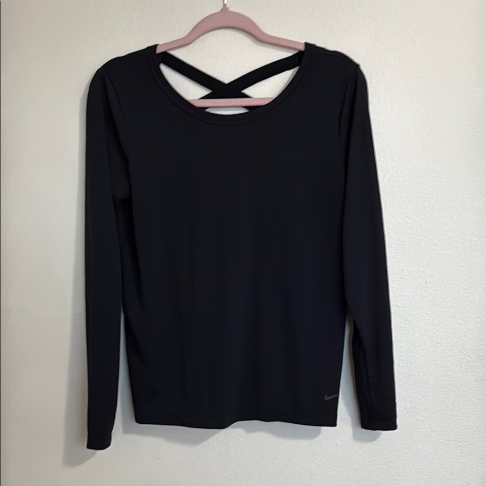 Nike Black Long Sleeve Tee